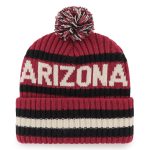 mens 47 cardinal arizona cardinals bering cuffed knit hat with pom Collection | Arizona Cardinals Official Shop for Jerseys, Hats & Apparel