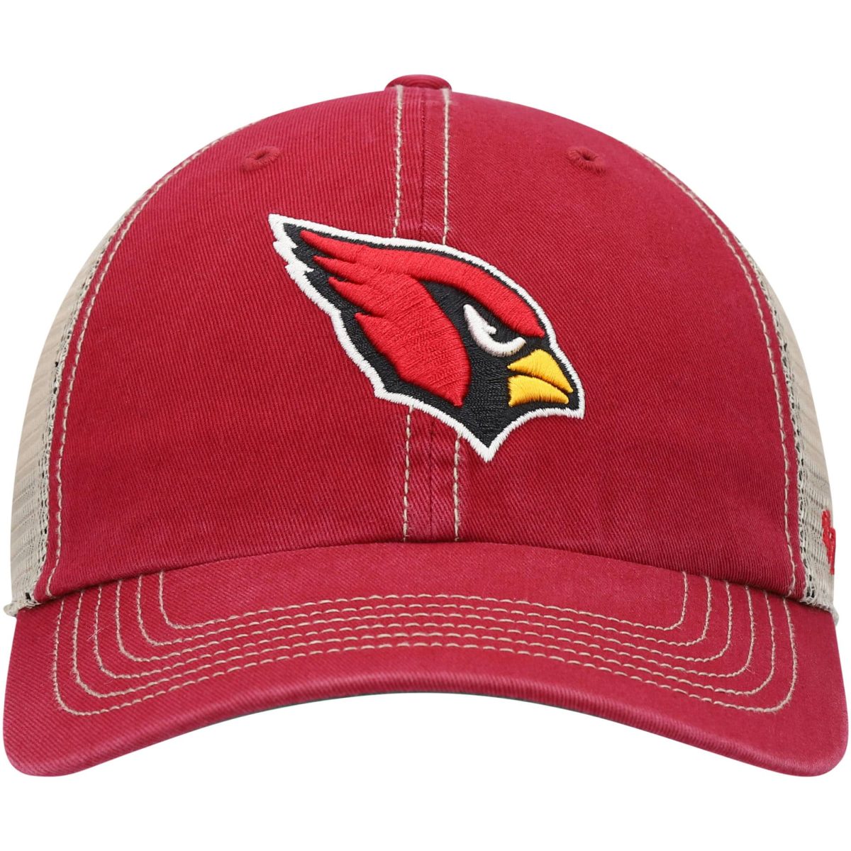 mens 47 cardinalnatural arizona cardinals trawler trucker clean up snapback hat Collection | Arizona Cardinals Official Shop for Jerseys, Hats & Apparel