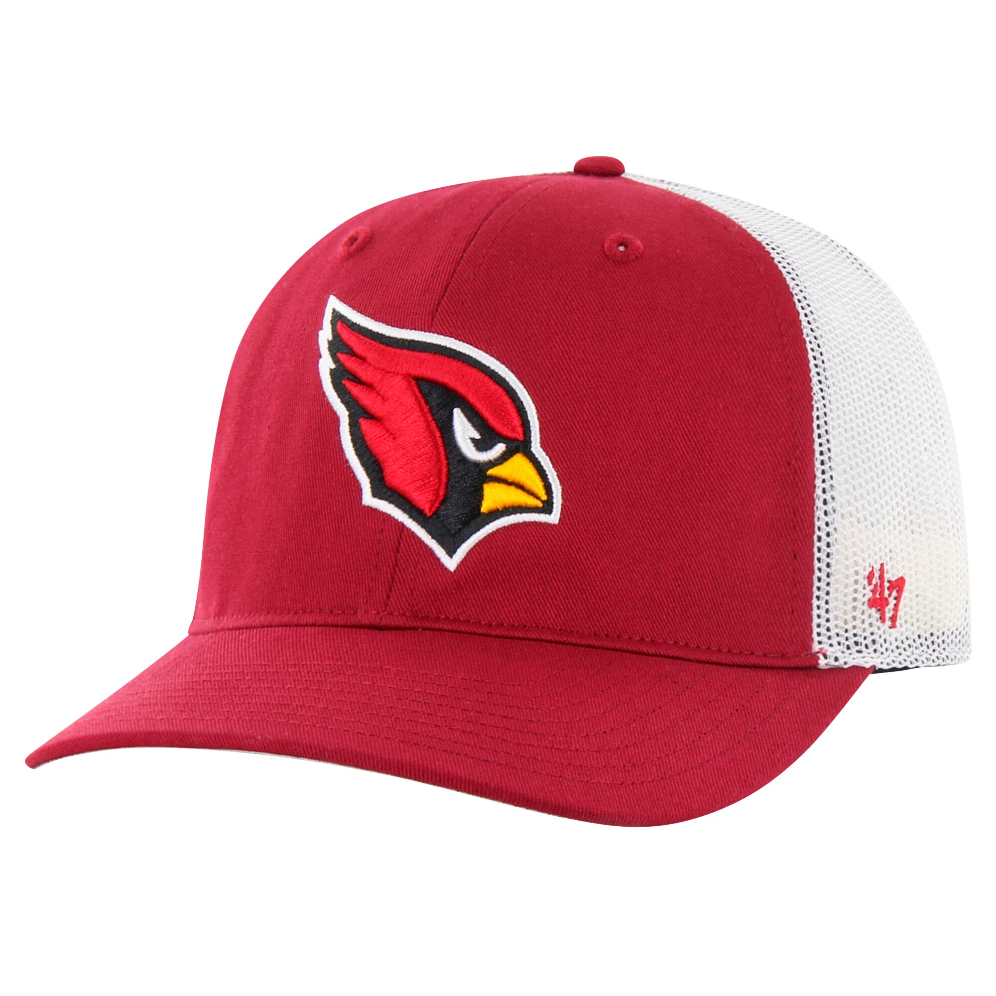 mens 47 cardinalwhite arizona cardinals team unstructured trucker adjustable hat Collection | Arizona Cardinals Official Shop for Jerseys, Hats & Apparel