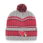 mens 47 graphite arizona cardinals rexford cuffed knit hat with pom Collection | Arizona Cardinals Official Shop for Jerseys, Hats & Apparel