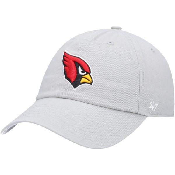 mens 47 gray arizona cardinals clean up adjustable hat Collection | Arizona Cardinals Official Shop for Jerseys, Hats & Apparel