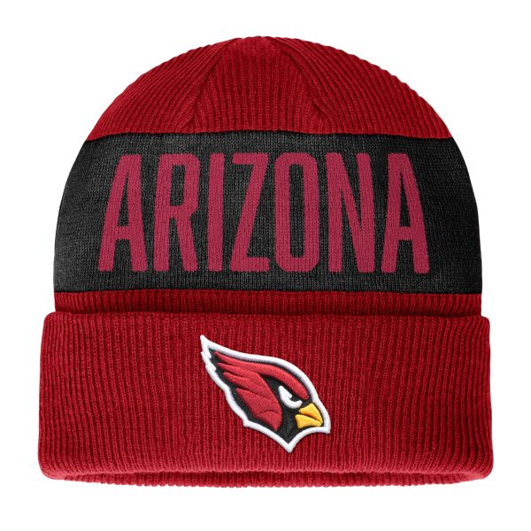 mens fanatics cardinal arizona cardinals fundamentals cuffed knit hat Collection | Arizona Cardinals Official Shop for Jerseys, Hats & Apparel