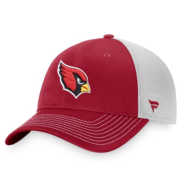 mens fanatics cardinalwhite arizona cardinals fundamental trucker adjustable hat Collection | Arizona Cardinals Official Shop for Jerseys, Hats & Apparel