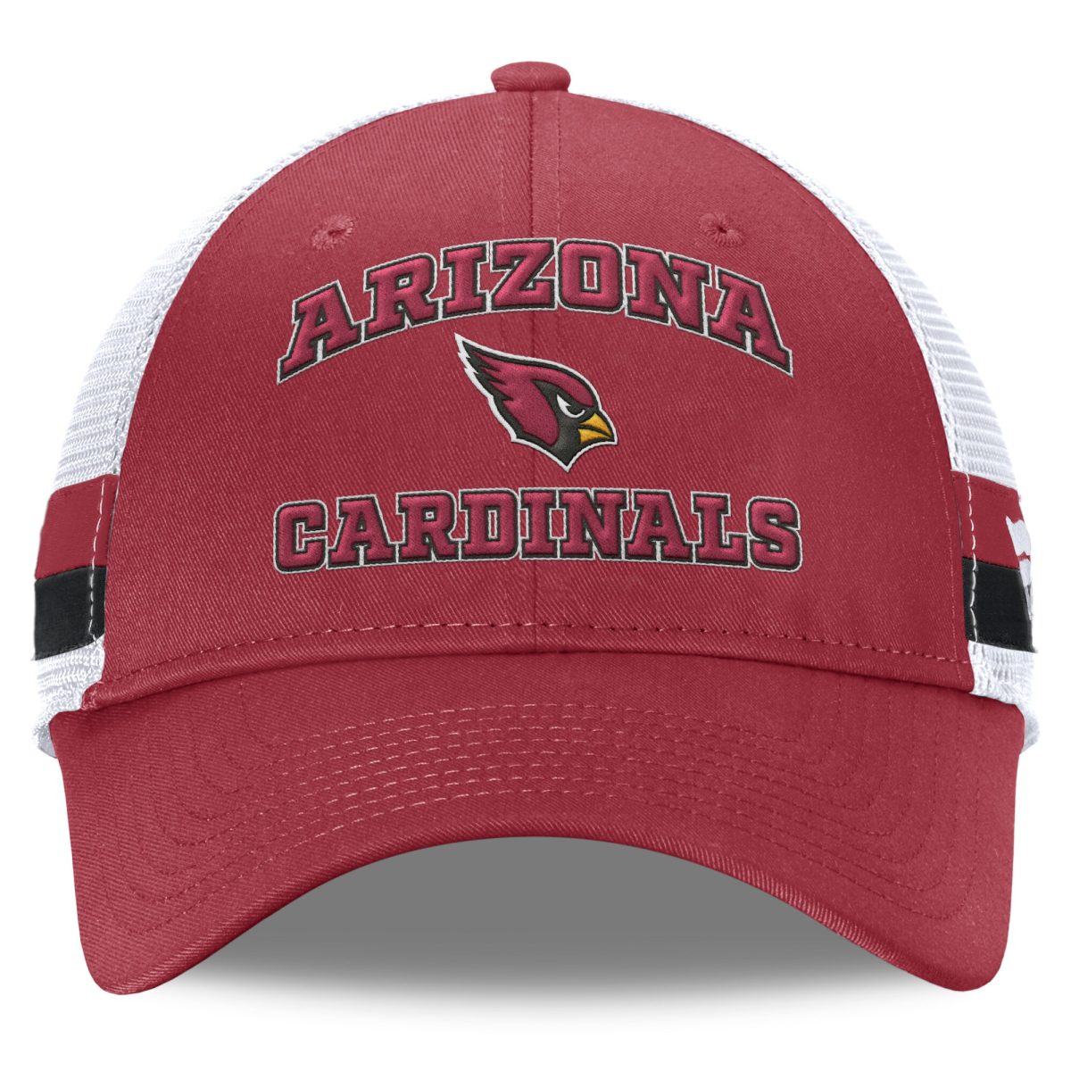 mens fanatics cardinalwhite arizona cardinals fundamentals side stripe trucker adjustable hat Collection | Arizona Cardinals Official Shop for Jerseys, Hats & Apparel