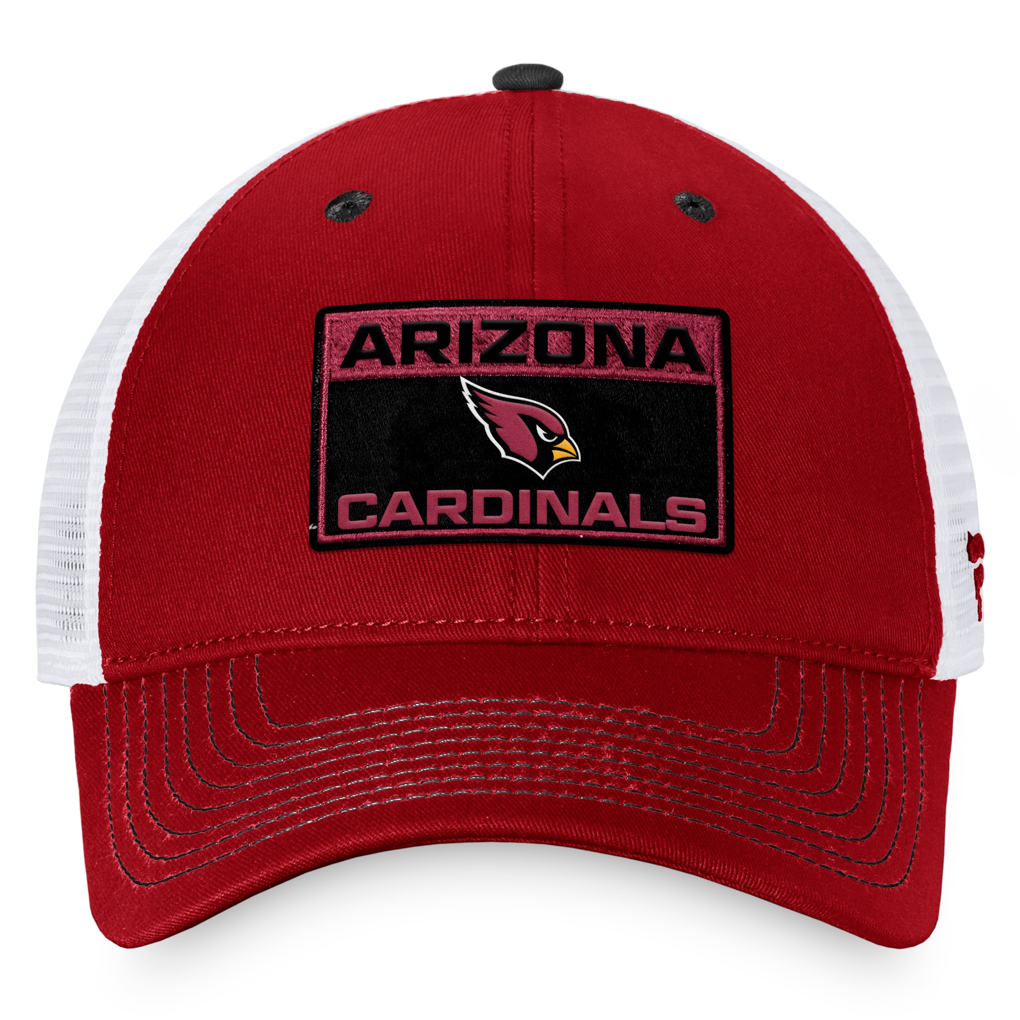 mens fanatics cardinalwhite arizona cardinals fundamentals trucker adjustable hat Collection | Arizona Cardinals Official Shop for Jerseys, Hats & Apparel