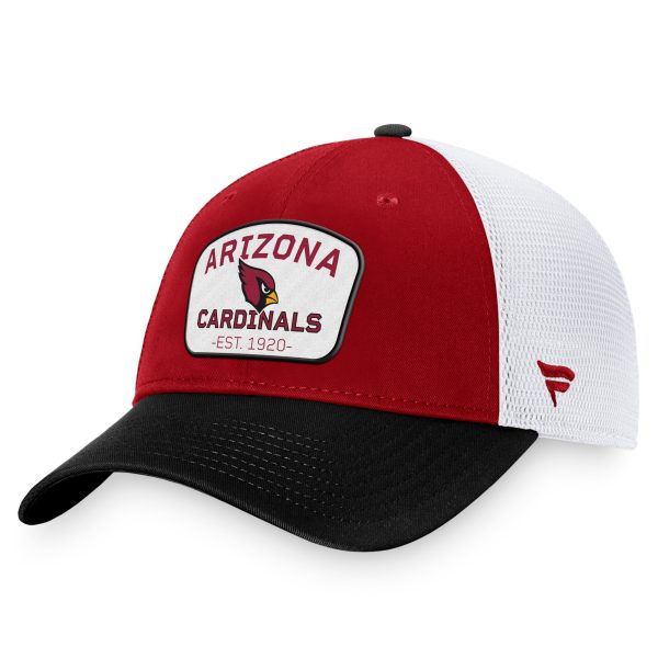 mens fanatics cardinalwhite arizona cardinals fundamentals two-tone trucker adjustable hat Collection | Arizona Cardinals Official Shop for Jerseys, Hats & Apparel