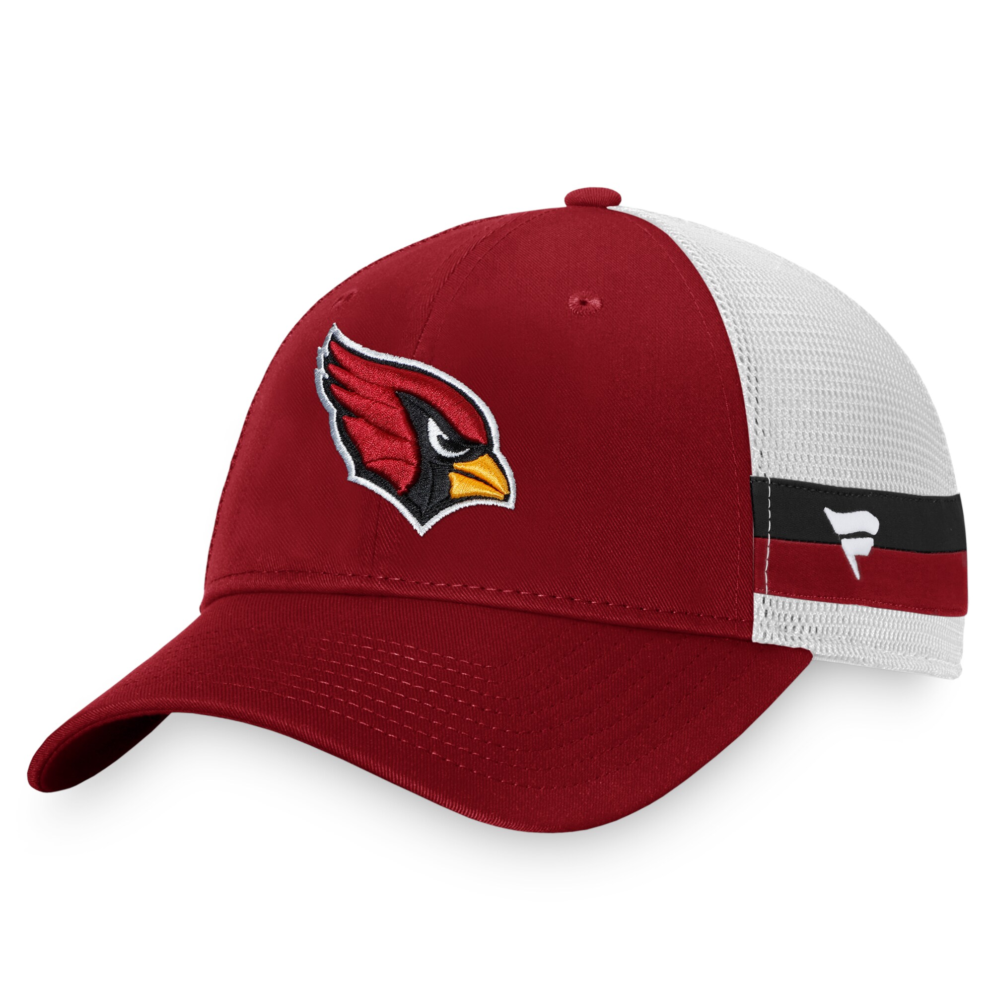 mens fanatics cardinalwhite arizona cardinals iconic team stripe trucker snapback hat Collection | Arizona Cardinals Official Shop for Jerseys, Hats & Apparel