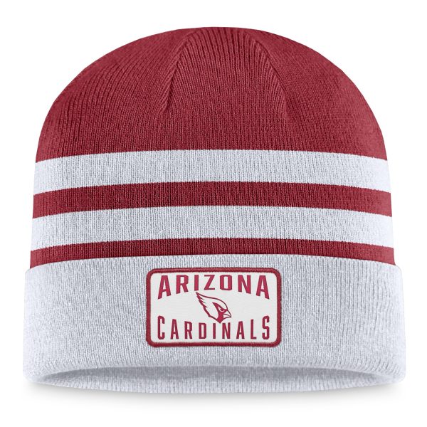 mens fanatics heather gray arizona cardinals logo cuffed knit hat Collection | Arizona Cardinals Official Shop for Jerseys, Hats & Apparel