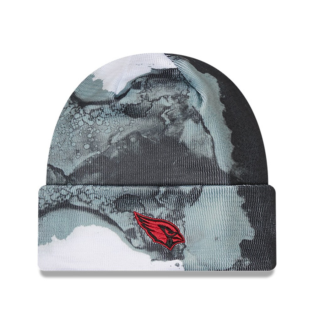 mens new era black arizona cardinals 2022 sideline ink dye tonal cuffed knit hat Collection | Arizona Cardinals Official Shop for Jerseys, Hats & Apparel