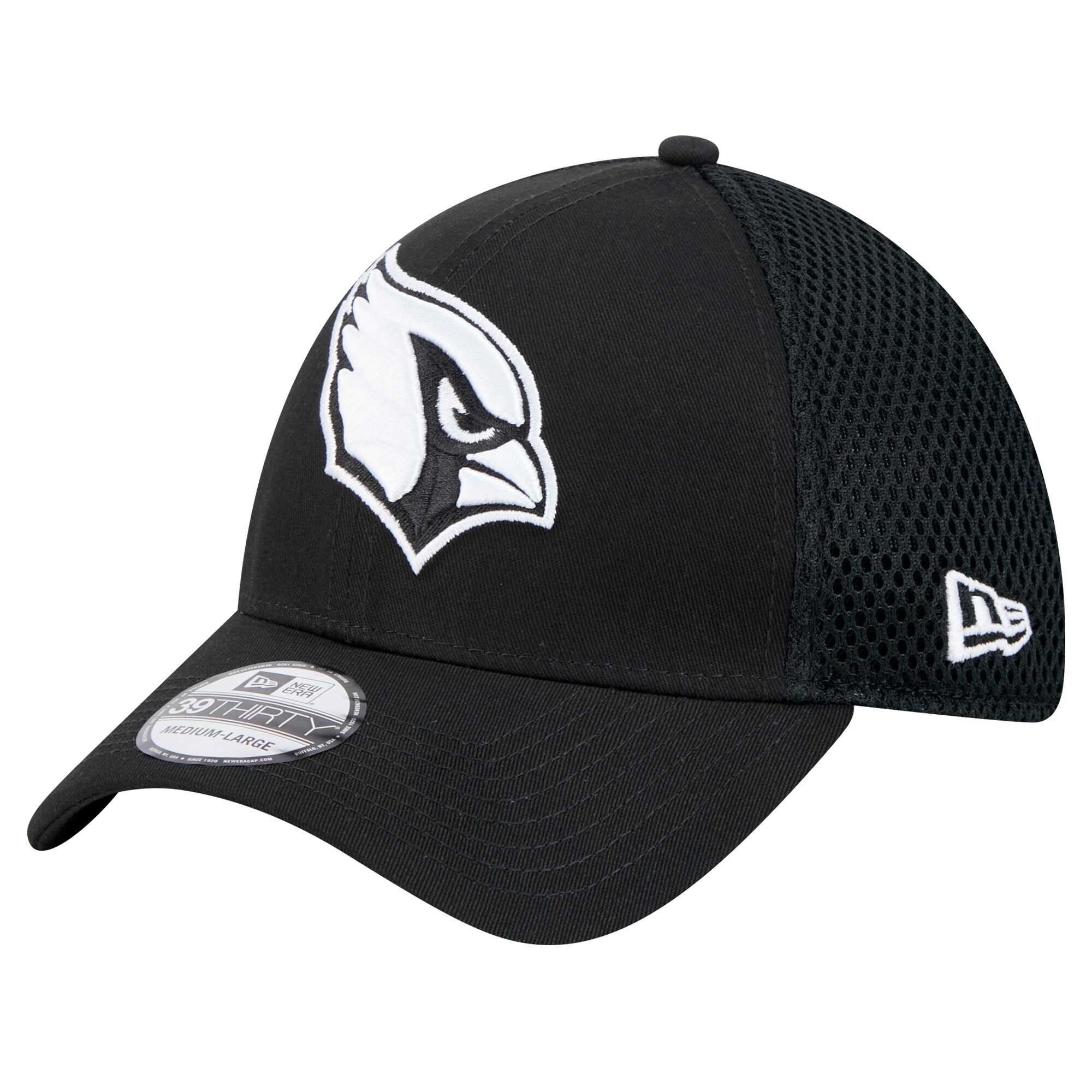 mens new era black arizona cardinals main neo 39thirty flex hat Collection | Arizona Cardinals Official Shop for Jerseys, Hats & Apparel