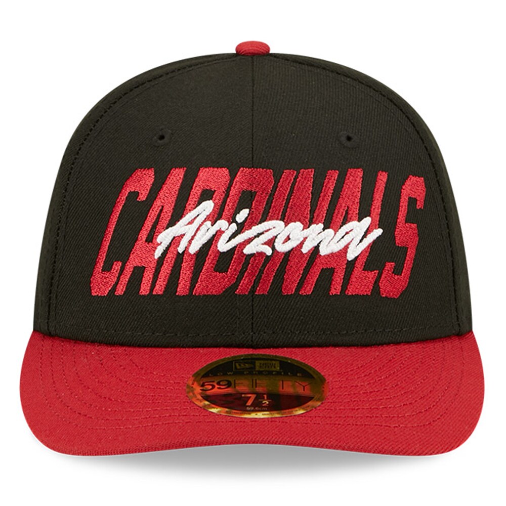 mens new era blackcardinal arizona cardinals 2022 nfl draft low profile 59fifty fitted hat Collection | Arizona Cardinals Official Shop for Jerseys, Hats & Apparel