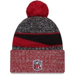 mens new era blackcardinal arizona cardinals 2023 sideline sport cuffed pom knit hat Collection | Arizona Cardinals Official Shop for Jerseys, Hats & Apparel