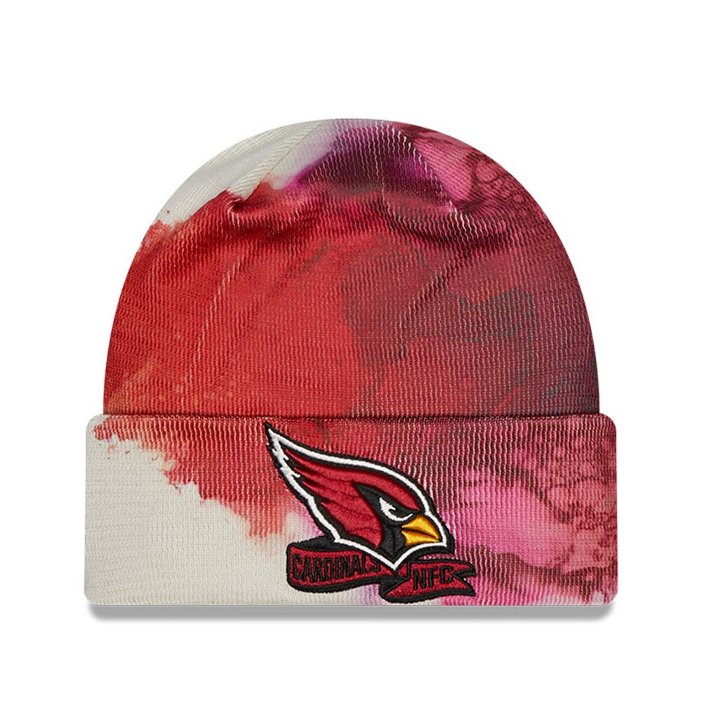 mens new era cardinal arizona cardinals 2022 sideline ink dye cuffed knit hat Collection | Arizona Cardinals Official Shop for Jerseys, Hats & Apparel