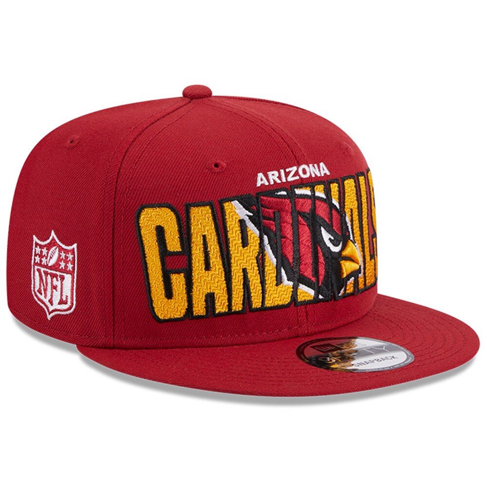 mens new era cardinal arizona cardinals 2023 nfl draft 9fifty snapback adjustable hat Collection | Arizona Cardinals Official Shop for Jerseys, Hats & Apparel