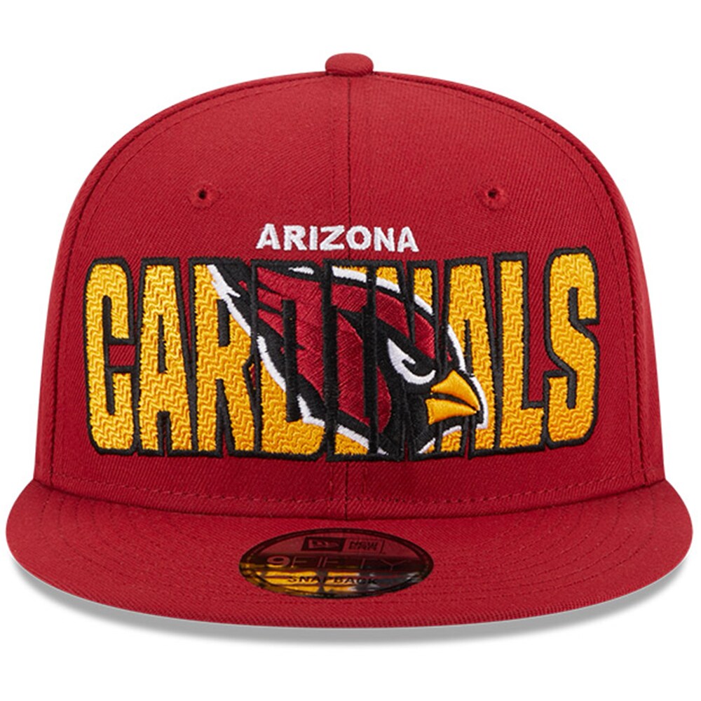 mens new era cardinal arizona cardinals 2023 nfl draft 9fifty snapback adjustable hat Collection | Arizona Cardinals Official Shop for Jerseys, Hats & Apparel