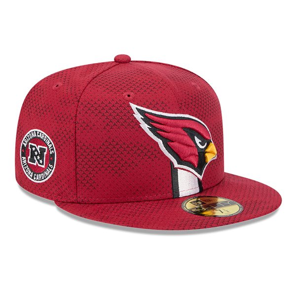 mens new era cardinal arizona cardinals 2024 sideline 59fifty fitted hat Collection | Arizona Cardinals Official Shop for Jerseys, Hats & Apparel