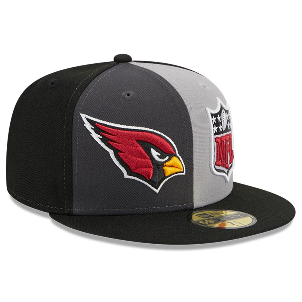 mens new era grayblack arizona cardinals 2023 sideline 59fifty fitted hat Collection | Arizona Cardinals Official Shop for Jerseys, Hats & Apparel