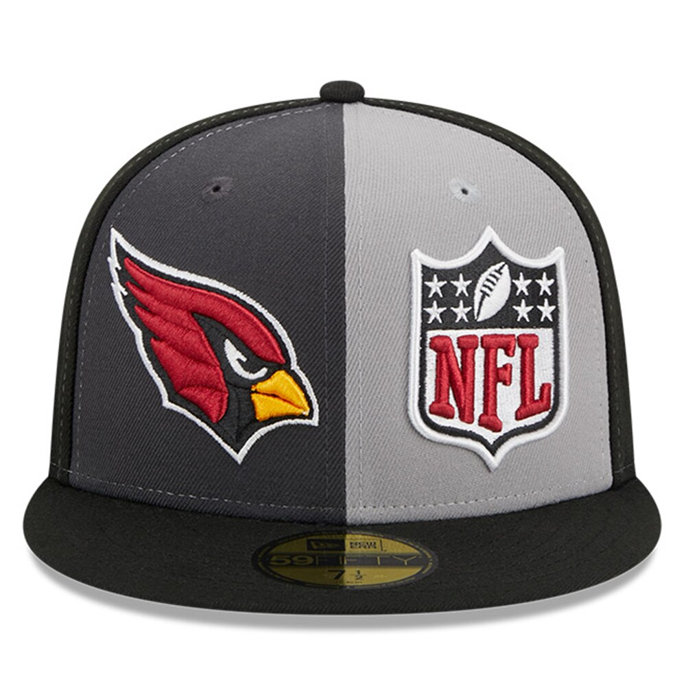 mens new era grayblack arizona cardinals 2023 sideline 59fifty fitted hat Collection | Arizona Cardinals Official Shop for Jerseys, Hats & Apparel