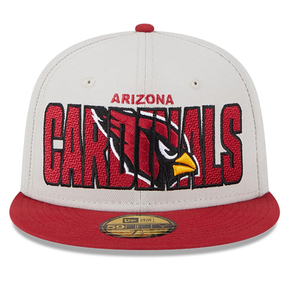 mens new era stonecardinal arizona cardinals 2023 nfl draft on stage 59fifty fitted hat Collection | Arizona Cardinals Official Shop for Jerseys, Hats & Apparel