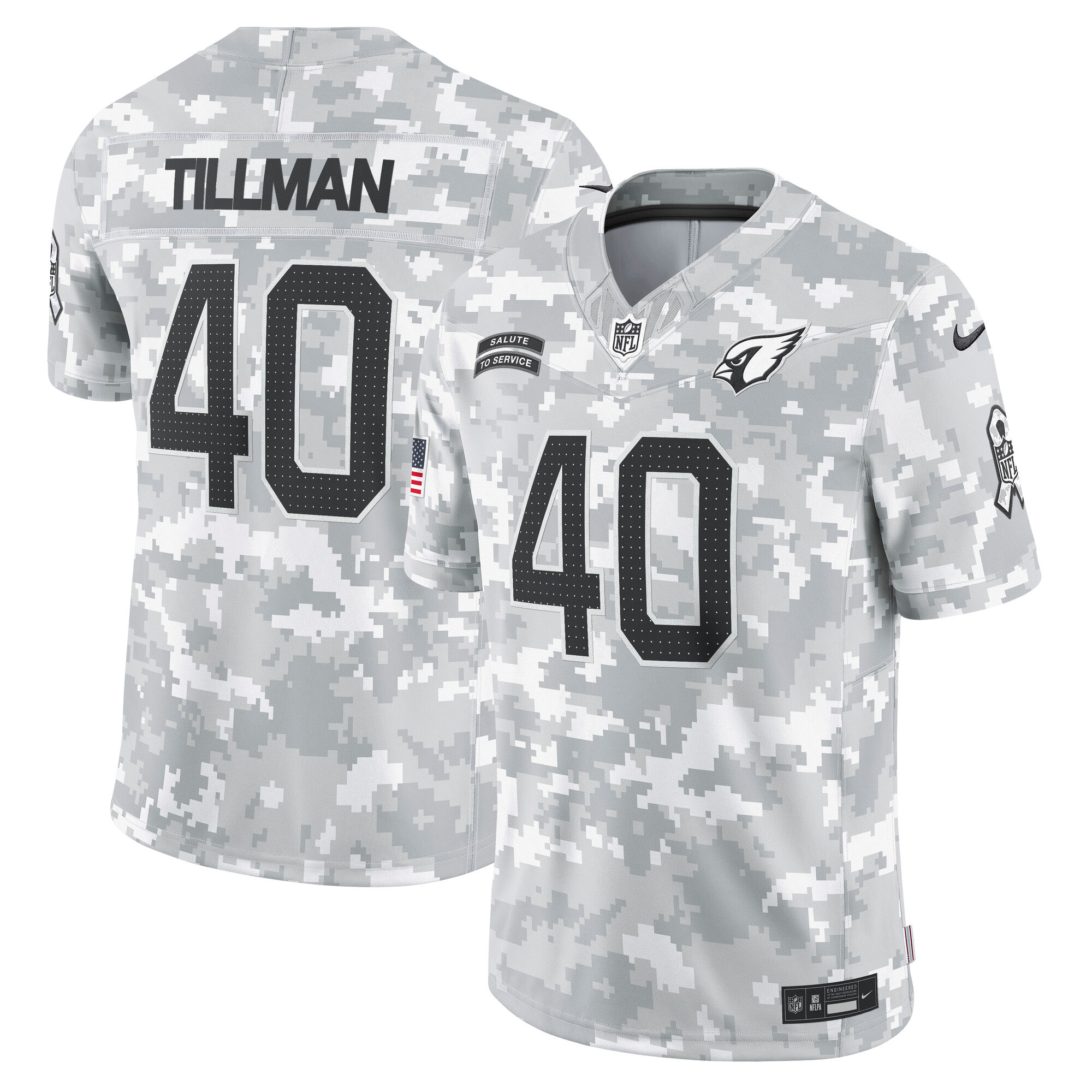 mens nike pat tillman arctic camo arizona cardinals 2024 salute to service retired player limited jersey Collection | Arizona Cardinals Official Shop for Jerseys, Hats & Apparel