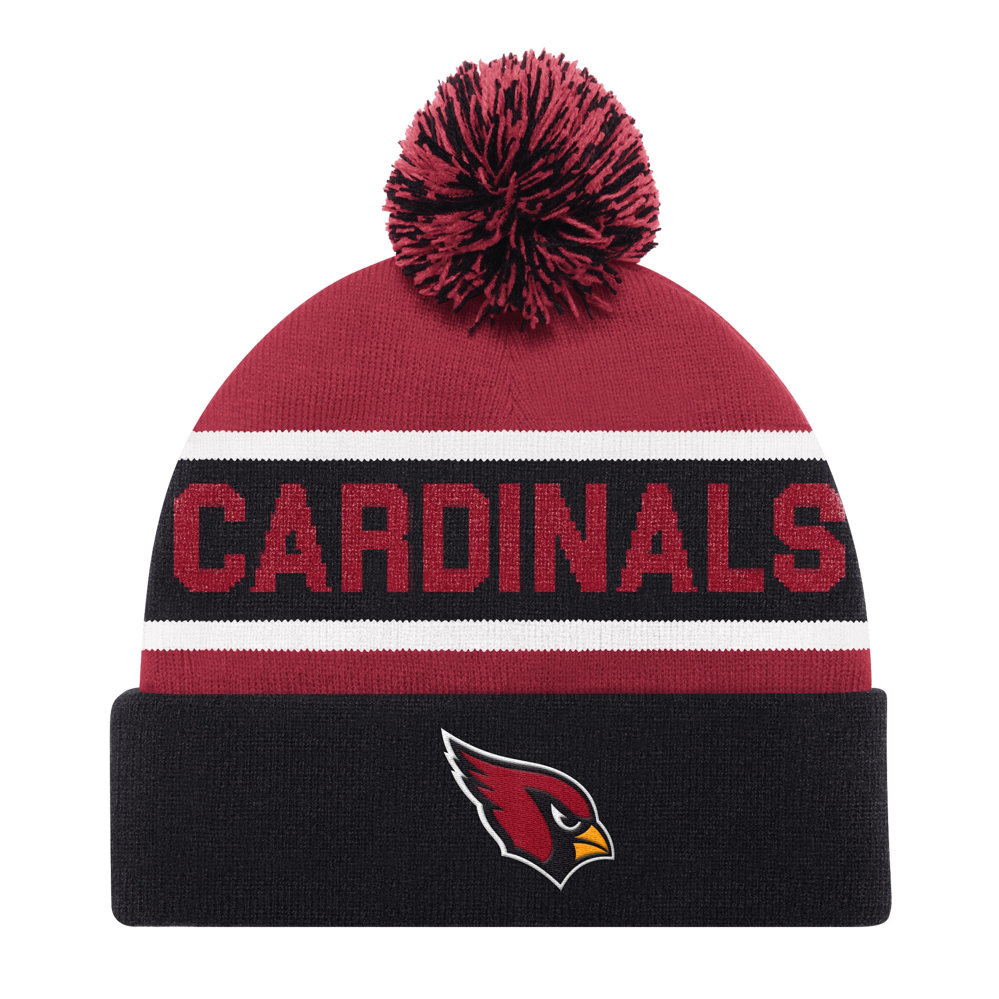 unisex starter black arizona cardinals cuffed knit hat with pom Collection | Arizona Cardinals Official Shop for Jerseys, Hats & Apparel