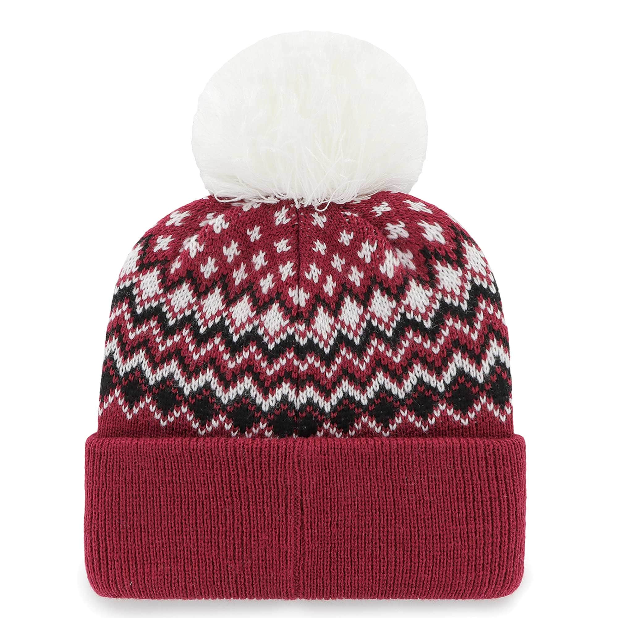 womens 47 cardinal arizona cardinals elsa cuffed knit hat with pom Collection | Arizona Cardinals Official Shop for Jerseys, Hats & Apparel