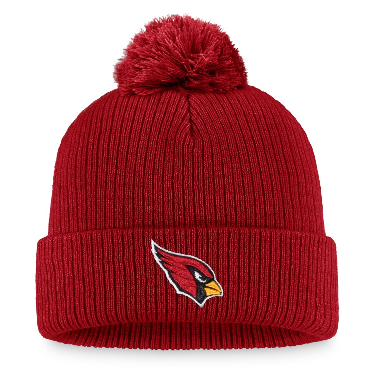 womens fanatics cardinal arizona cardinals logo cuffed knit hat with pom Collection | Arizona Cardinals Official Shop for Jerseys, Hats & Apparel