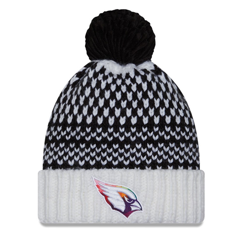 womens new era blackwhite arizona cardinals 2023 nfl crucial catch cuffed pom knit hat Collection | Arizona Cardinals Official Shop for Jerseys, Hats & Apparel