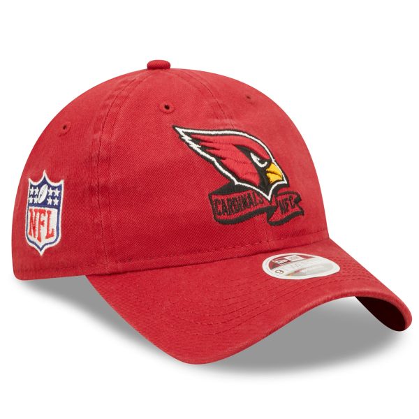 womens new era cardinal arizona cardinals 2022 sideline adjustable 9twenty hat Collection | Arizona Cardinals Official Shop for Jerseys, Hats & Apparel