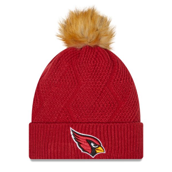 womens new era cardinal arizona cardinals snowy cuffed knit hat with pom Collection | Arizona Cardinals Official Shop for Jerseys, Hats & Apparel