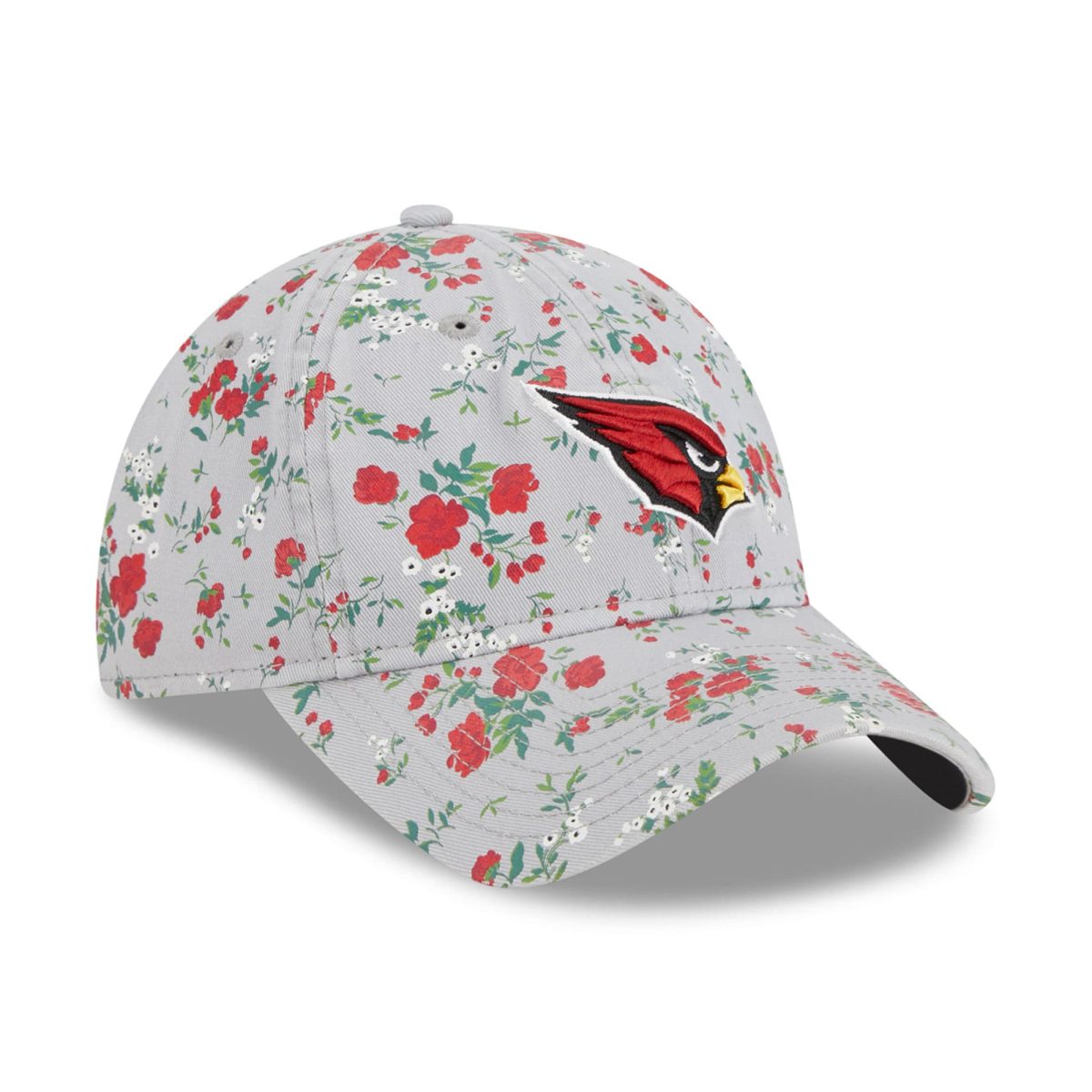 womens new era gray arizona cardinals bouquet 9twenty adjustable hat Collection | Arizona Cardinals Official Shop for Jerseys, Hats & Apparel