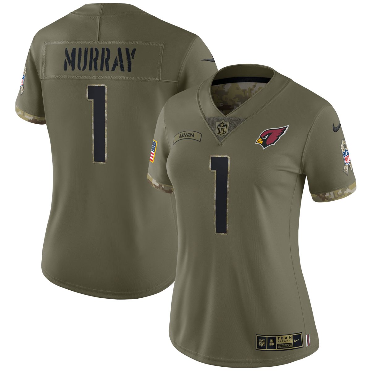 womens nike kyler murray olive arizona cardinals salute to service limited jersey Collection | Arizona Cardinals Official Shop for Jerseys, Hats & Apparel