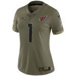 womens nike kyler murray olive arizona cardinals salute to service limited jersey Collection | Arizona Cardinals Official Shop for Jerseys, Hats & Apparel