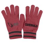 womens wear by erin andrews cardinal arizona cardinals double jacquard cuffed knit hat with pom and gloves set Collection | Arizona Cardinals Official Shop for Jerseys, Hats & Apparel