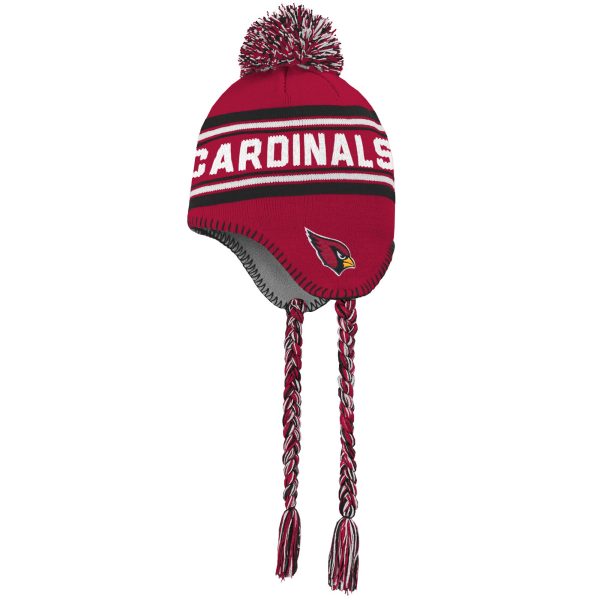 youth cardinalblack arizona cardinals jacquard tassel knit hat with pom Collection | Arizona Cardinals Official Shop for Jerseys, Hats & Apparel