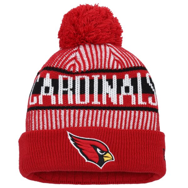 youth new era cardinal arizona cardinals striped cuffed knit hat with pom Collection | Arizona Cardinals Official Shop for Jerseys, Hats & Apparel