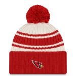 youth new era creamcardinal arizona cardinals 2022 sideline sport cuffed pom knit hat Collection | Arizona Cardinals Official Shop for Jerseys, Hats & Apparel